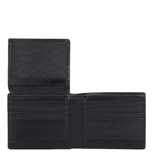 Da Milano RFID Protected Leather Wallet for Men with Card Slot - Black - Image 3