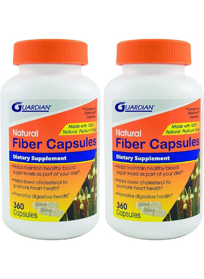 Guardian Psyllium Fiber Capsules, Natural Psyllium Husk (720Ct) - Image 1