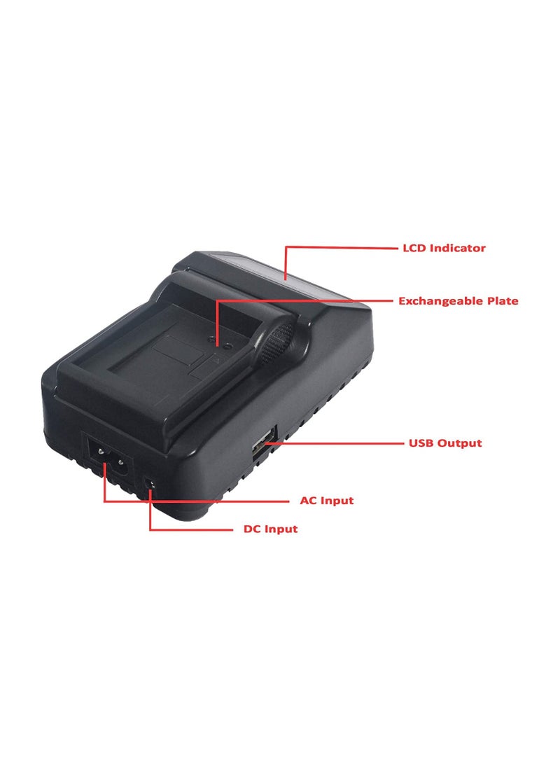 DMK Power NB-5L LCD USB QUICK DIGITAL RAPID CHARGER Canon IXUS 90 SX200 SX210 SX220 SX230 S100V etc Cameras - Image 2