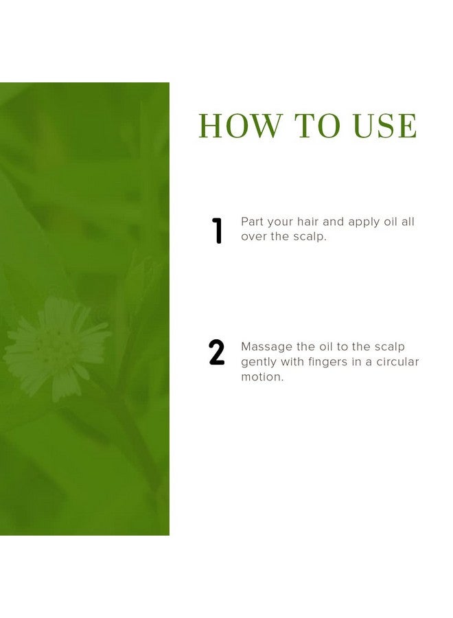 Khadi Natural Bhringraj Hair Oil For Controlling Hair Fall, Nourishing Oil For Healthy Hair Growth, Paraben & Silicone-Free Suitable For All Hair Types, 210Ml - Image 3