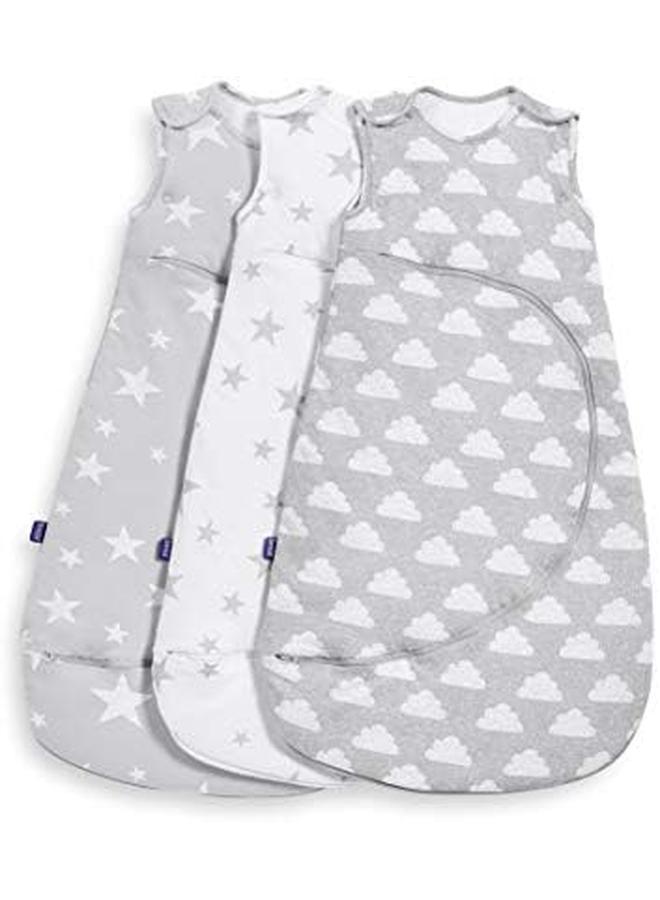 Snuz Pouch 0 6M Sleeping Bag 1.0 Tog Cloud  - Image 4