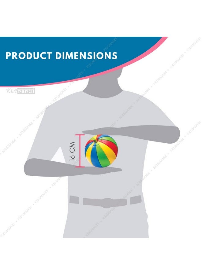 كيدز ماندي نشاط تعليمي بالكرة | نشاط تعلم الألوان والعد وفرز الأشكال | 12 شريحة ألغاز متعددة الألوان لبناء الكرة | ألعاب تنمية الدماغ للأطفال بعمر سنة وما فوق - Image 2