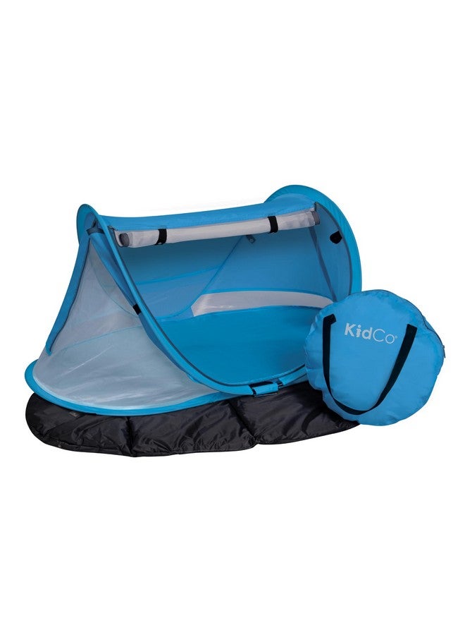 KidCo - Peapod Prestige Lightweight Outdoor Portable Toddler Travel Tent, Play Tent with UV Protection, Sun Shade & Toy Loops, Ages 6 Months - 4 Years (Sky) - Image 1