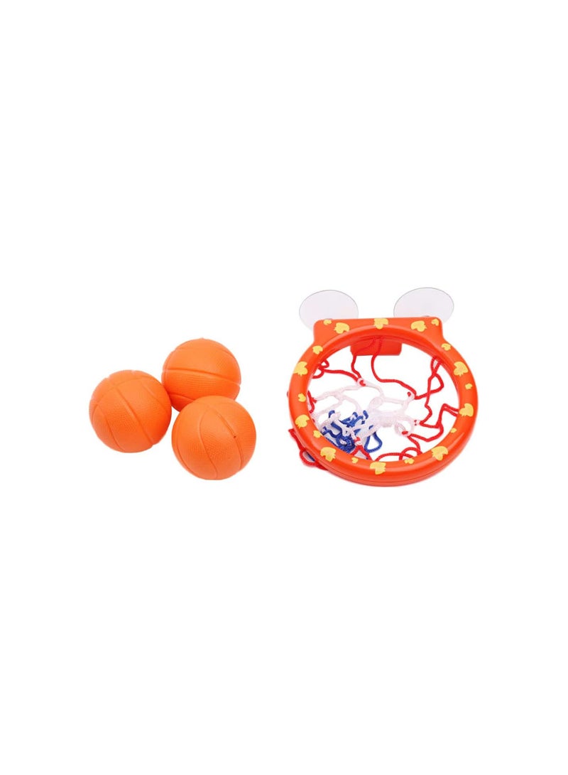 GGOOT Bath Toy Basketball Hoop Balls Set for Toddler Bath Toys Gift Set - Image 1