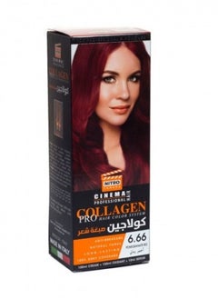 Collagen Hair Dye No. 6.66 Pomegranate Red