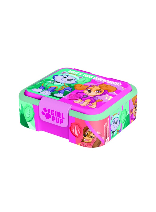 Supreme Paw Patrol Superpower Girl Printed Sandwich Box Multicolour  6.2 x 16 x 18 cm 81837