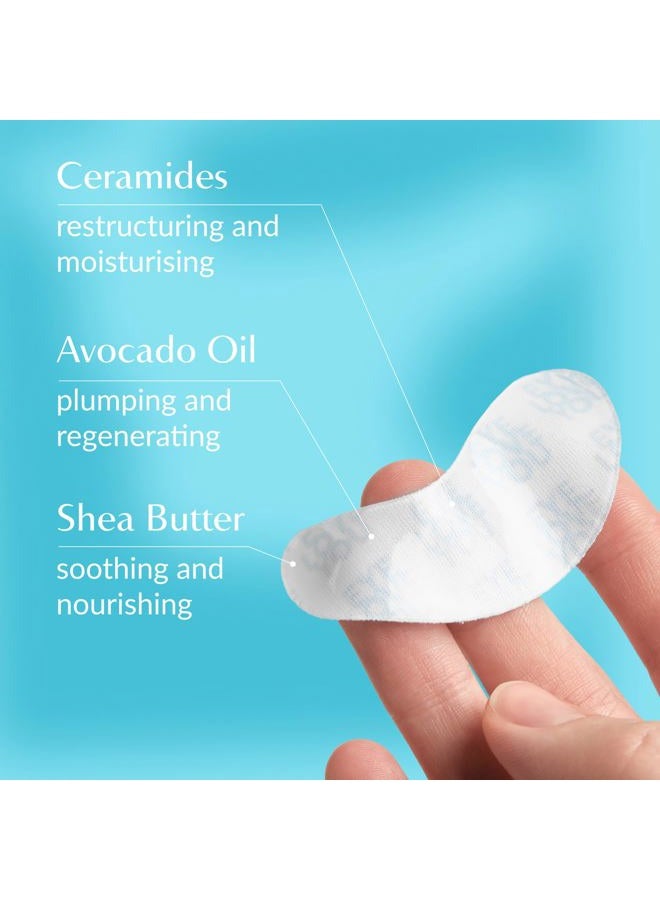 Talika لصقات علاج العين - لصقات تنعيم فورية - قناع للهالات السوداء والانتفاخات وعيون متعبة - 6 إعادة تعبئة لصقات تحت العين قابلة لإعادة الاستخدام للعناية بالبشرة للبالغين - Image 2