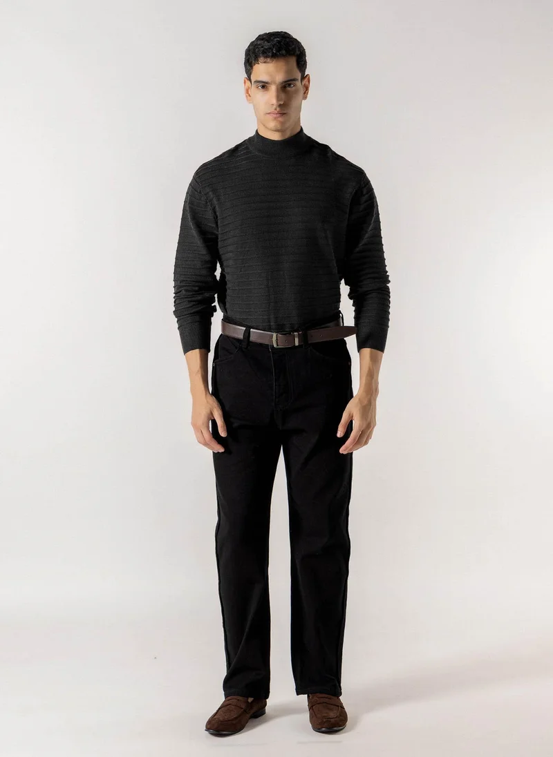 شايبس MOCK KNIT TEXTURED SWEATER