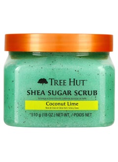 Tree Hut Shea Sugar Scrub with Coconut and Lemon 510g  - Image 1