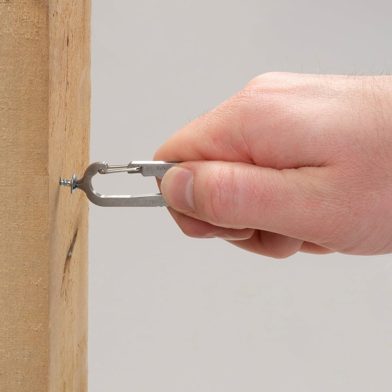 Nite Ize DoohicKey Plus Key Tool - Stainless Steel Carabiner 8-in-1 Multi Tool - Pocket Gadget with Screwdrivers, Bottle Opener, Ruler, Wrench, Bottle Opener & More - 3 Count (3 Pack) - Image 4