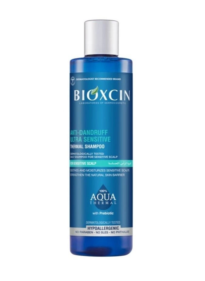 BIOXCIN - Anti-Dandruff Ultra Sensitive Thermal Shampoo 300ml - Image 1