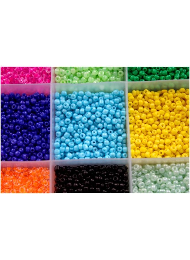 child toy Colourful Bracelet Beads And A-Z Alphabet Letter Art Starter DIY Bead Making Kit For Kids  - Image 3