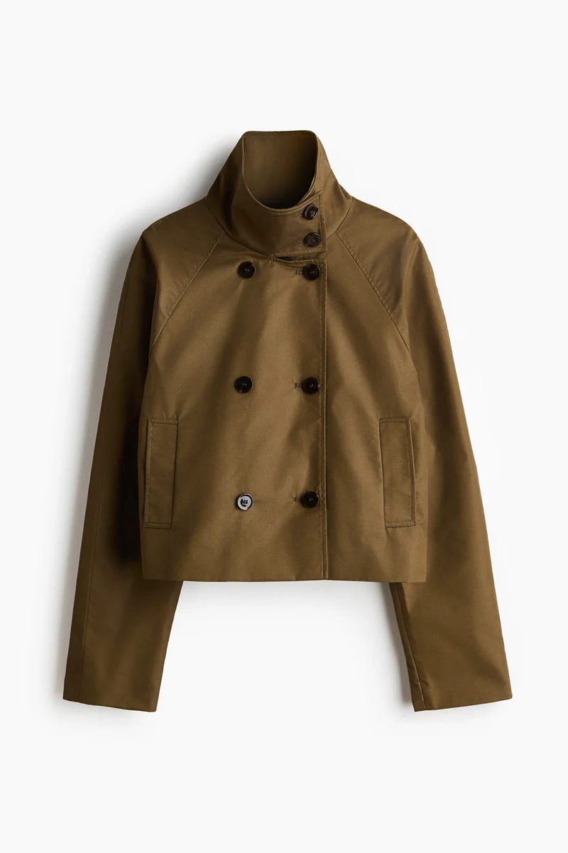 Short trench coat