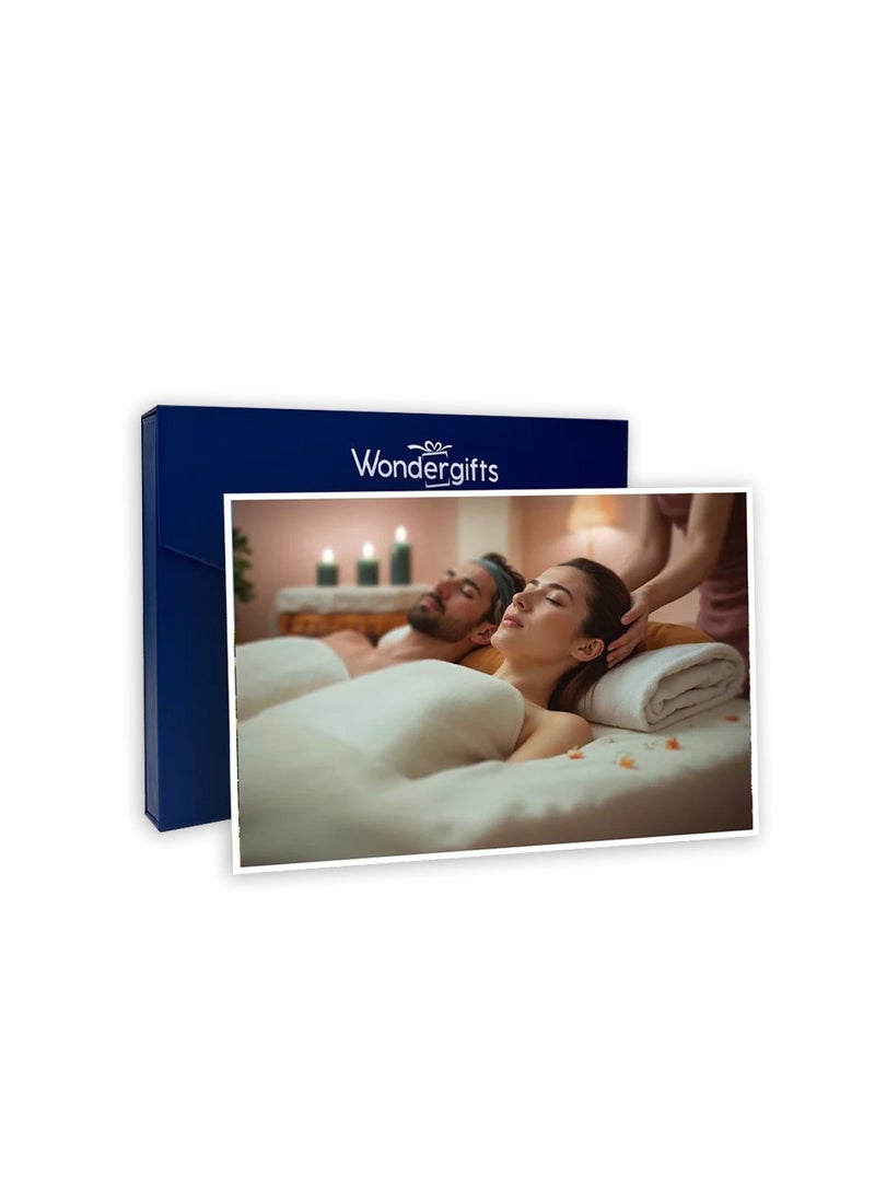 Wondergifts Couple Massage Gift Box – 1 Hour at Soul Senses Spa | 17 Locations Across UAE | Birthday Gift For Women |  Gift For Her & Couple  - Image 1