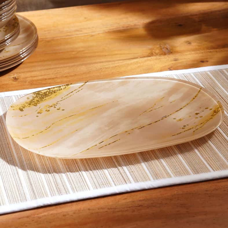 Pan Home طقم عشاء بني مكون من 26 قطعة - Image 4