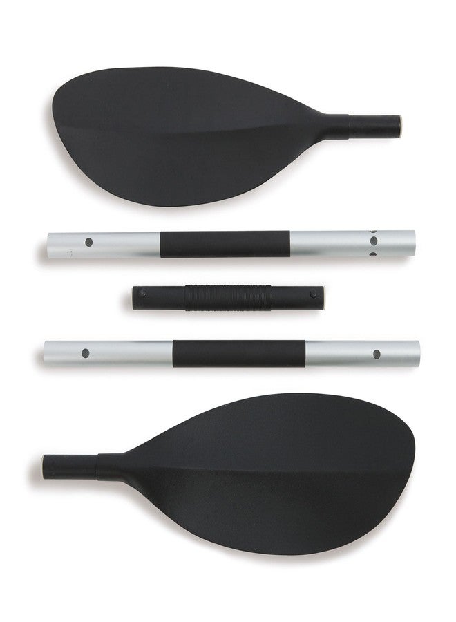 INTEX مجذاف قارب كاياك إنتيكس 1 قطعة بطول 86 بوصة مع شفرات على شكل ملعقة و 3 أوضاع قابلة للتعديل للرياضة والاستخدام الخارجي (عبوة 2)  - Image 3