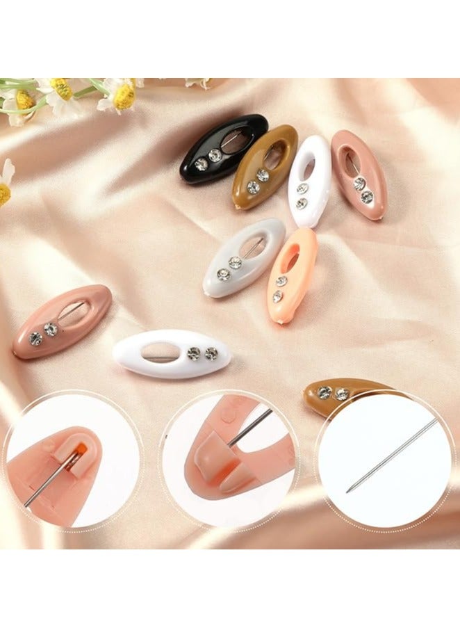 Sky Shine 12PCS Essentials Straight Hijab Pins – Fashion Safety Pins for Scarves, Clothing & Baby Nappies – Secure Locking Brooch Clips for Women - Image 3