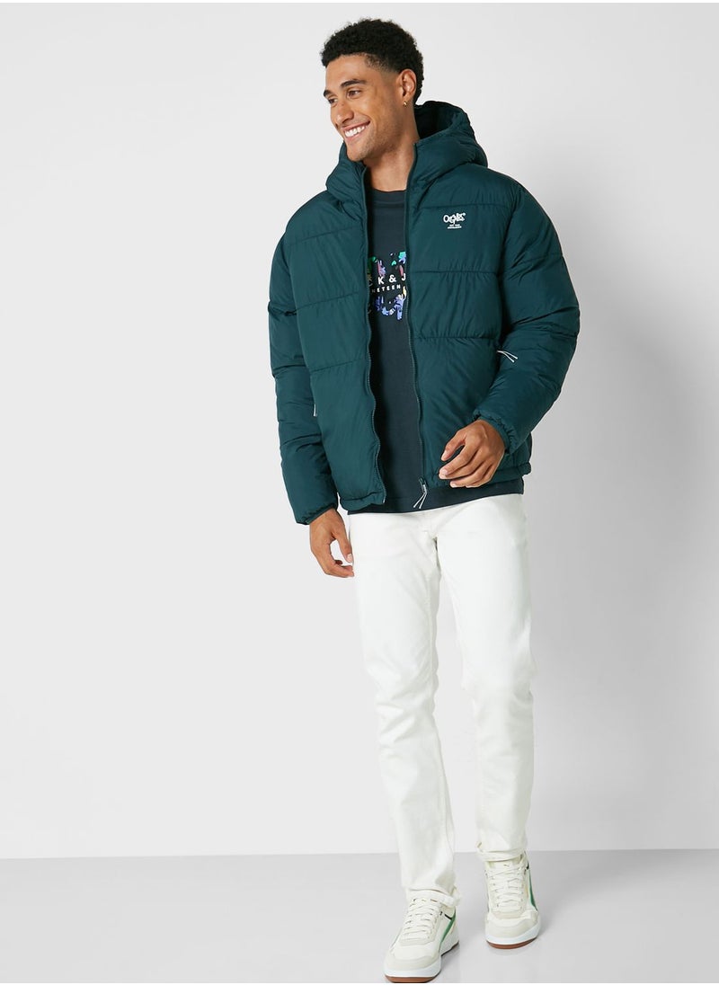 JACK & JONES - Essential Hooded Jacket - Image 1