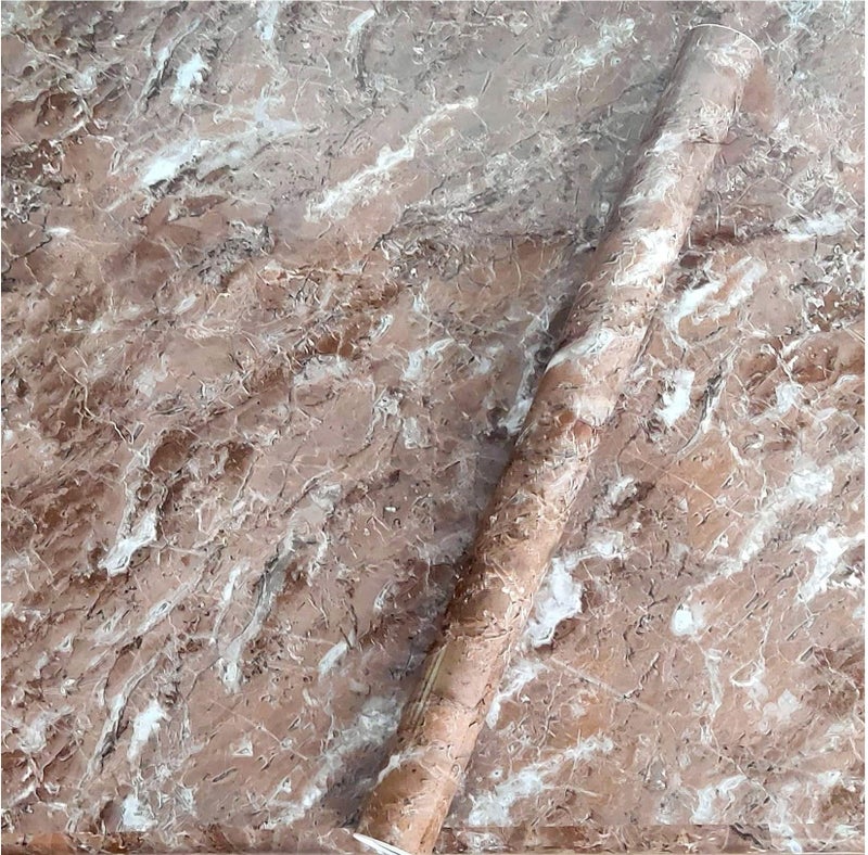 Nasmodo Granite Marble Wallpaper for Kitchen Furniture,Walls, Table top, Kitchen Slab, Floor, Wallpapers for cupboards, Door Sticker (Sandstone, 60 * 500cm) - Image 1