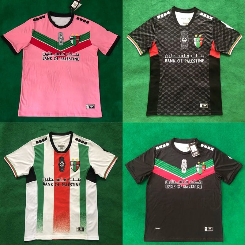 قميص منتخب فلسطين الوطني الجديد والقديم - زي كرة القدم قصير الأكمام - إصدار خاص للمنزل والخارج - Image 5