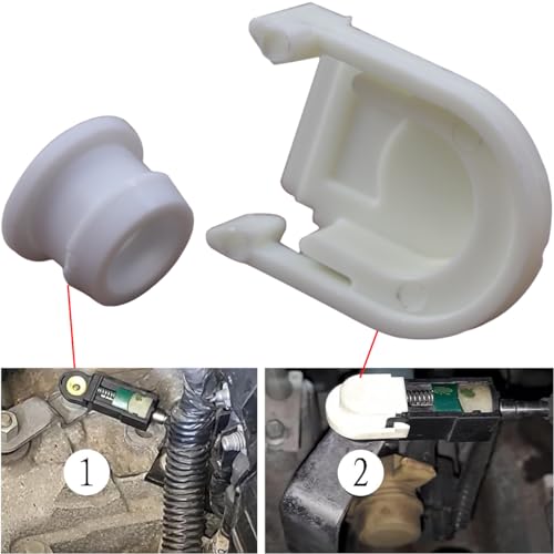 HOMEWITHU 5PCS Transmission Shift Cable Bushing with Cap for Ford Edge 2015-2018, C-MAX 2013-2018, Fusion 2013-2016, Escape 2013-2019,Transit Connect 2013-2021 Replace# KV6Z7K340A DG9Z7S004A - Image 3