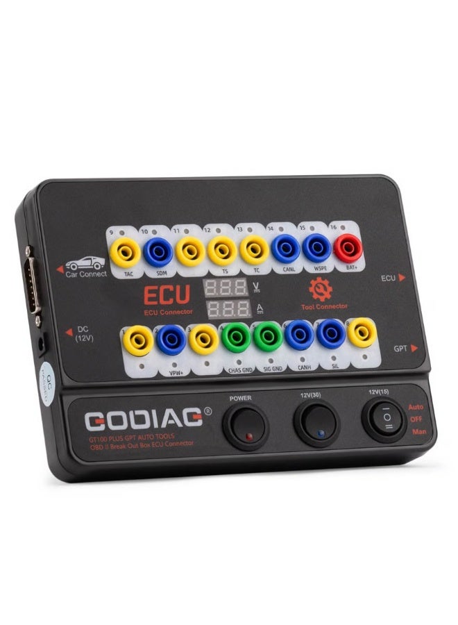جهاز GT100 Plus GPT لصندوق اختبار OBDII وموصل ECU مع DOIP وENET وتحويل 24 فولت إلى 12 فولت - Image 3
