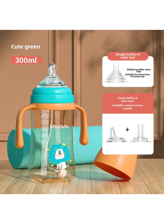 ميني توتو نانو كولور فايد ماوث بي بي كوب واحد ثلاثي الاستخدام كوب الشفاطة زجاجة الرضاعة حلمة الشفط فوهة منقار البط للرضع 300