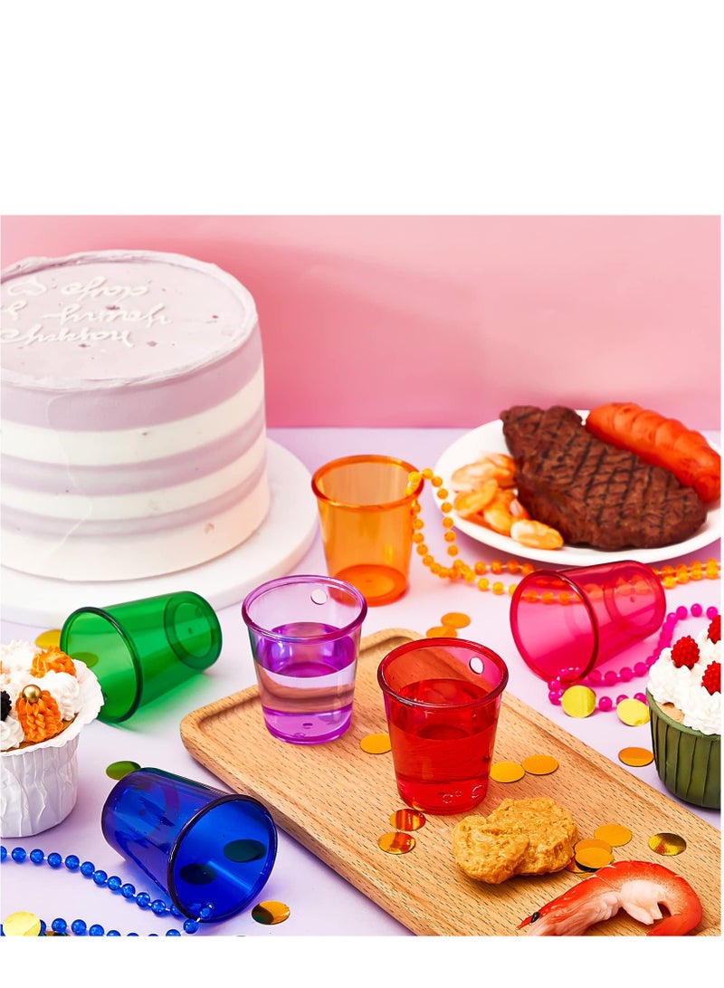 SOLARAE 24 Pack Drink Cups, Birthday Drink Cups, Party Team Groom and Bride Birthday Wedding Festive Parade Supplies, 6 Colors - Image 4