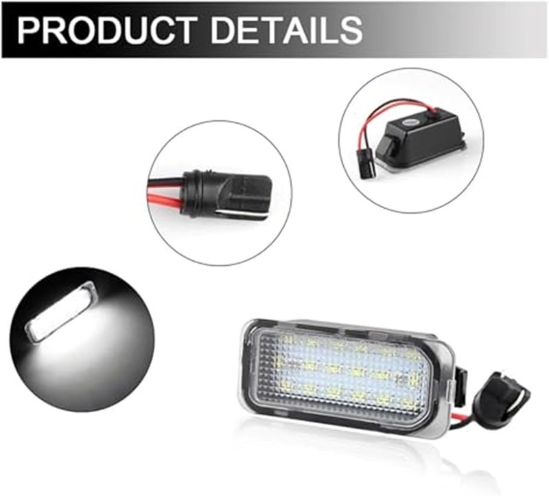 Wivplex 2Pcs License Plate Light for Various Ford Models - Image 4