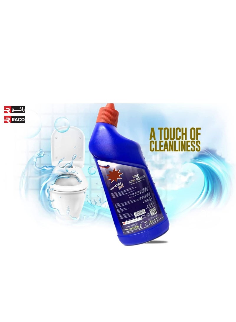 RACO RACO Aqua Toilet Bowl Cleaner Deep Action Gel 750ml  - Image 3