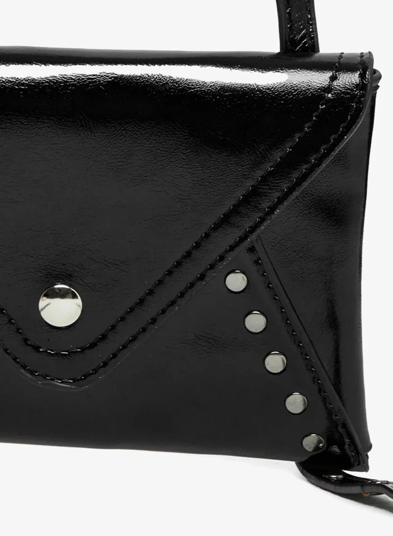 Styli Black Styli Women Black Studded Crossbody Bag for Women | Best Price UAE
