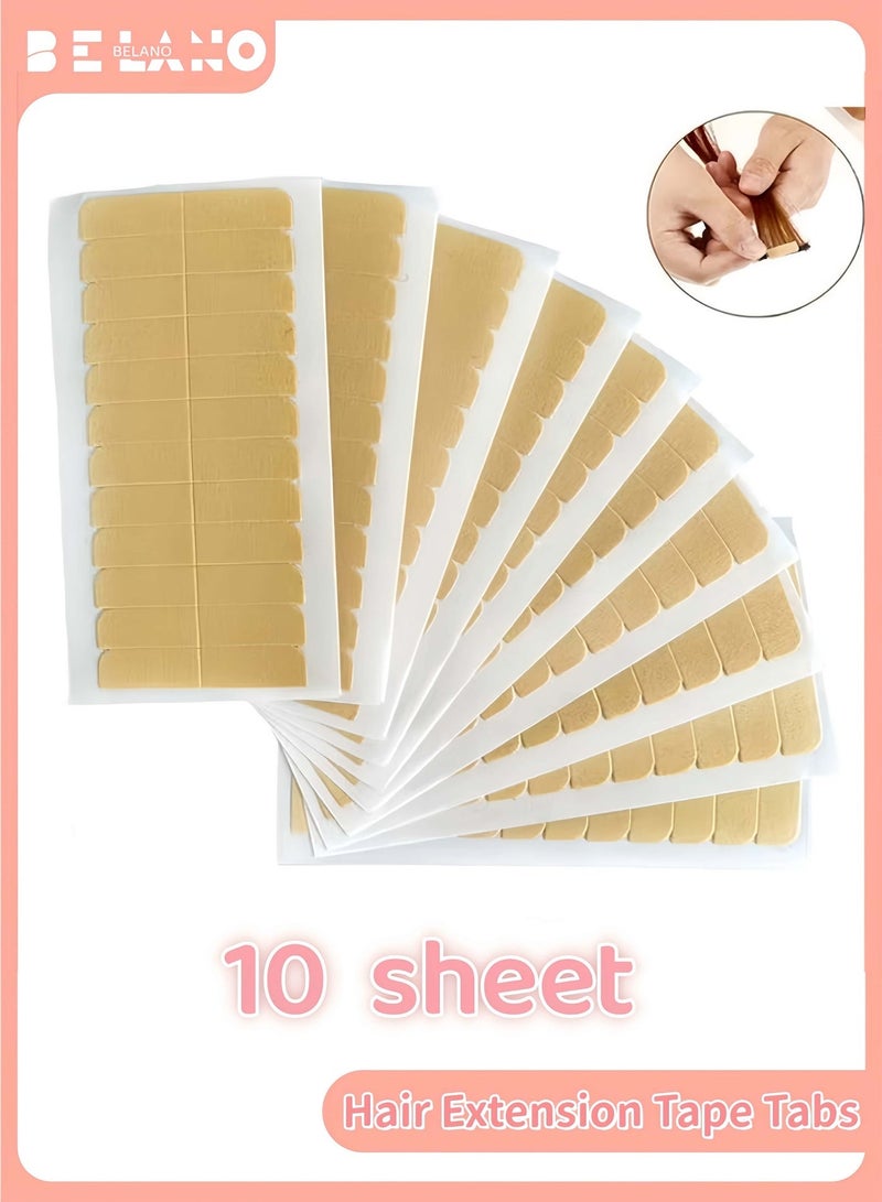 120Pcs Hair Extension Tape Tabs – Double Sided Invisible Wig Tape, Strong Adhesive No Residue Replacement Strips for Hairpieces 1.6×0.3in - Image 1