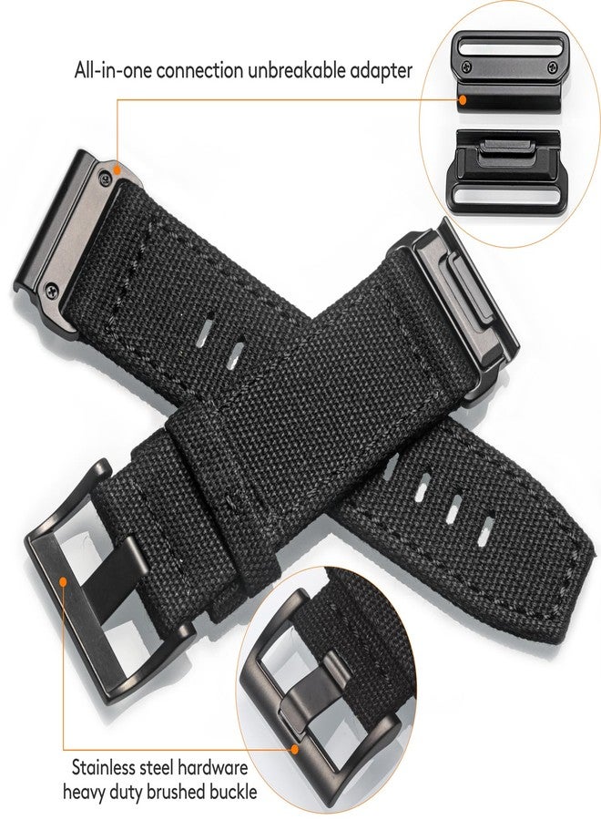 DAVILANE سوار ساعة قماشي من دافيلان متوافق مع ساعة أمازفيت تي-ريكس ألترا 2، تصميم موصل مطور جديد، سوار بديل لساعة تي-ريكس ألترا 2 - Image 5