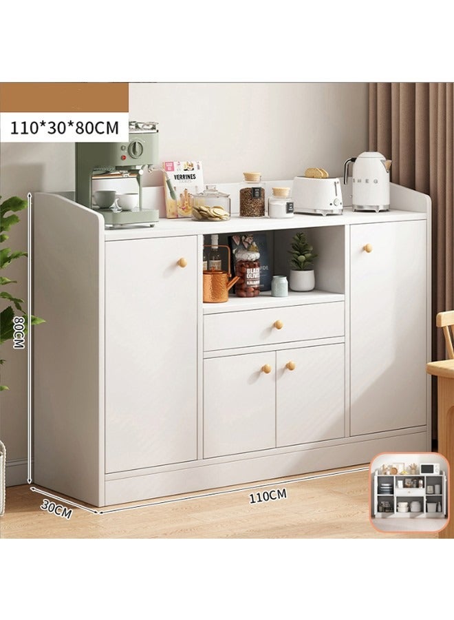 Generic Buffet Cabinet with Drawers and Open Shelf, Sideboard with Storage, Kitchen Pantry Cabinet Hutch, Coffee Bar Storage Cabinet  for Kitchen, Dining Room, Livingroom  - Image 2