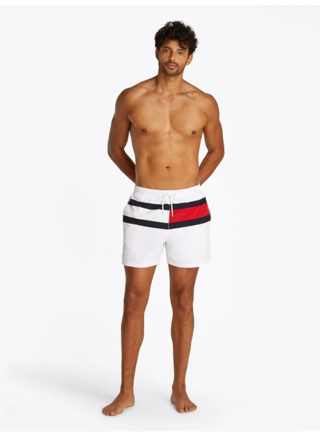 تومي هيلفيغر Medium Drawstring Logo Shorts