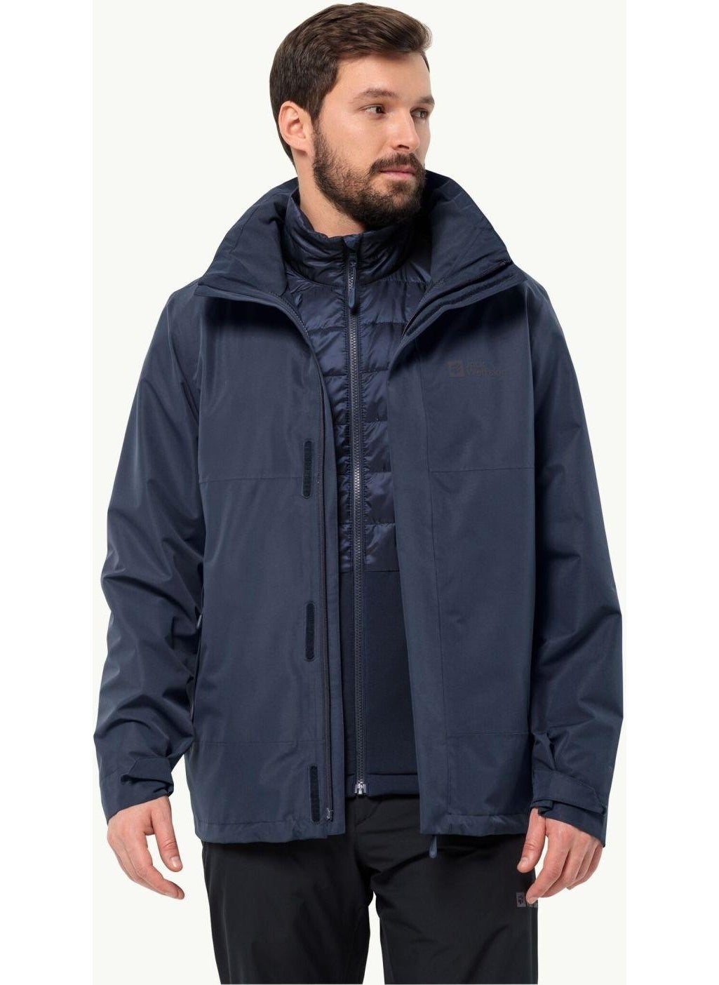 Jack Wolfskin Luntal 3IN1 JKT M Men's Jacket JCK1116251-1010  - Image 1