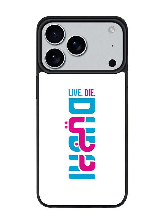 Stylizedd iPhone 17 Pro Case, [Compatible with MagSafe] Slim Magnetic cover Phone Case iPhone 17 Pro -Live Die DUBAI - Image 1