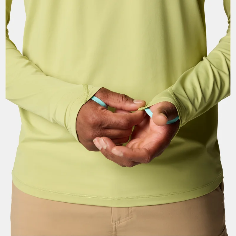 Columbia Green Men's PFG Wild Cast Sun Shirt for Men | Best Price UAE
