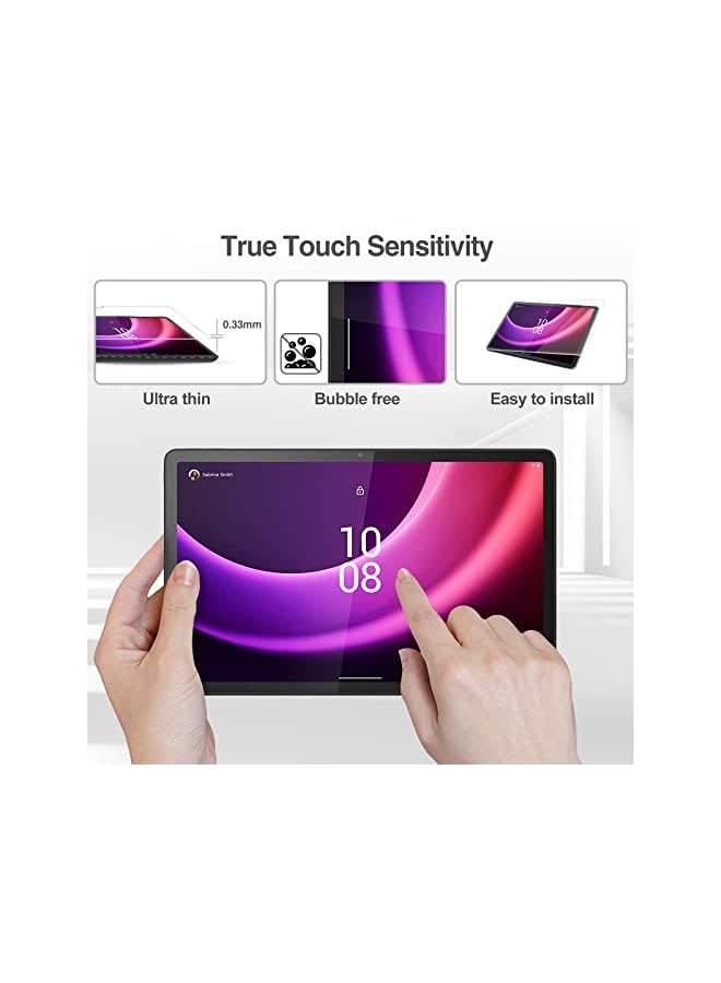 Procases 2 Pack Screen Protector For Lenovo Tab P11 2Nd Gen 2023 11.5 Inch Tb 350Fu Tb 350Xc Tempered Glass Transparency 9H Screen Film Guard For Tab P11 Gen 2Nd 11.5 Inch Tablet - Image 4
