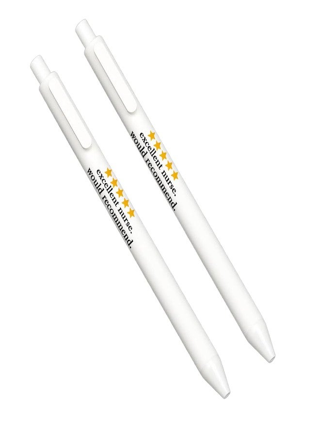 SEBMNOO Excellent Nurse Pens Ballpoint Pen, Black Ink Ballpoint Pens Birthday Gifts for Women Men, Nurse Teacher Appreciation Gifts in Bulk, Mothers Day, Christmas Presents for Her, Smooth Writing - Image 2