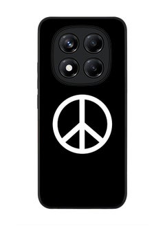 Stylizedd For Xiaomi Redmi Note 14 Pro 5G / X7 5G Case,Slim fit Camera Protection, Shockproof Thin Phone cover  - Peace Sign  - Image 1