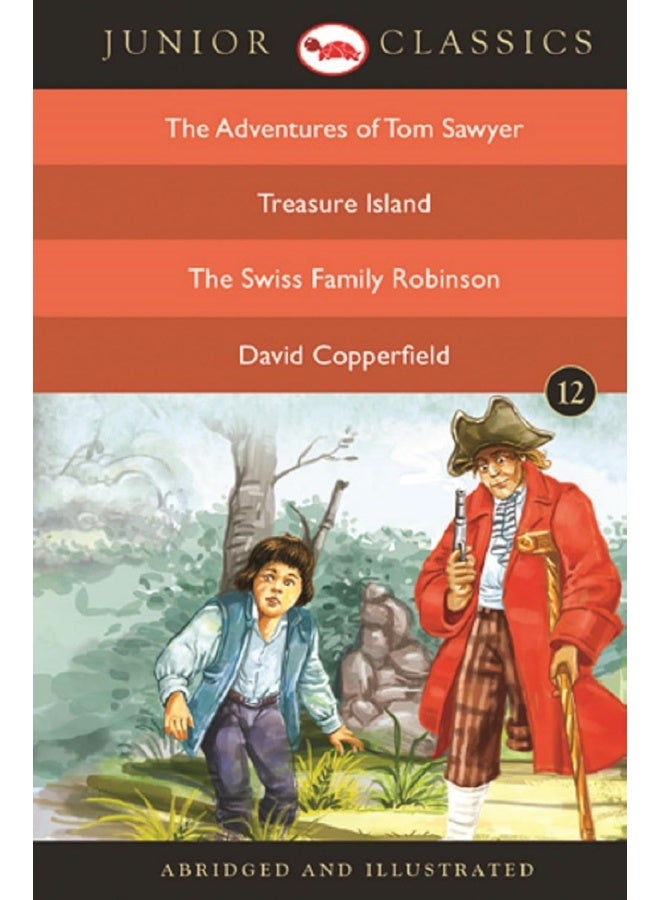 Junior Classic: The Adventures of Tom Sawyer, Treasure Island, the Swiss Family Robinson, David Copperfield - Image 1