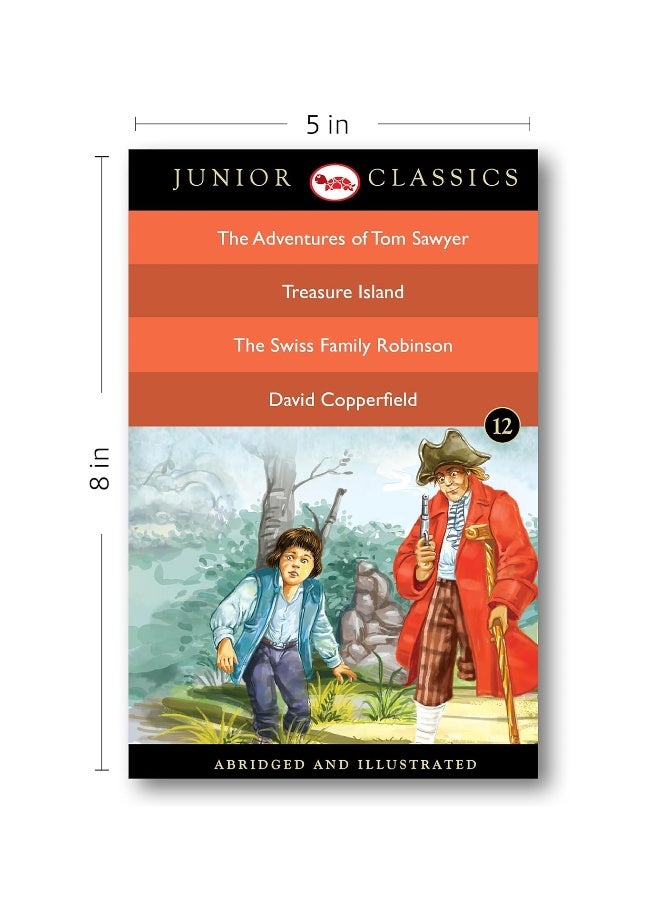 Junior Classic: The Adventures of Tom Sawyer, Treasure Island, the Swiss Family Robinson, David Copperfield - Image 5