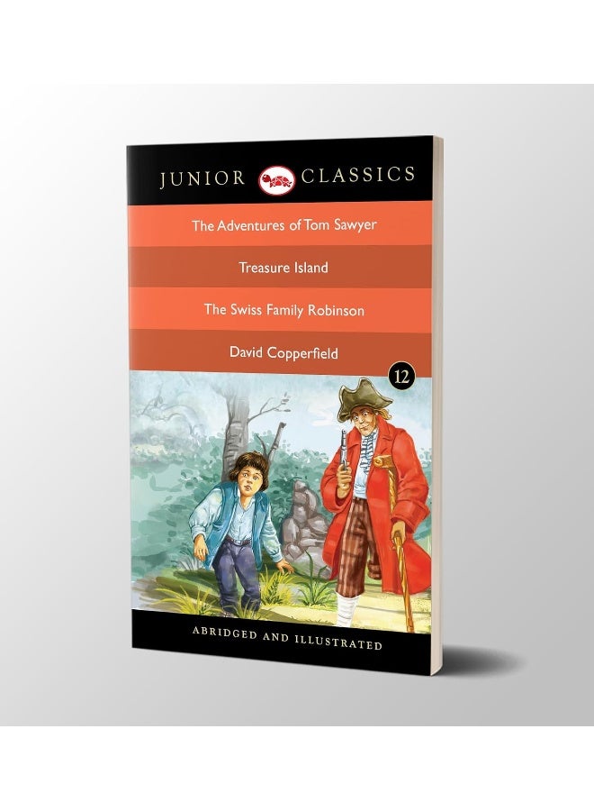 Junior Classic: The Adventures of Tom Sawyer, Treasure Island, the Swiss Family Robinson, David Copperfield - Image 4