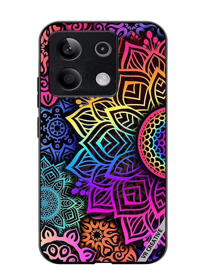 VR CREATIVE Protective Case Cover For Xiaomi Poco X6 Mandala Design Multicolour - Image 1