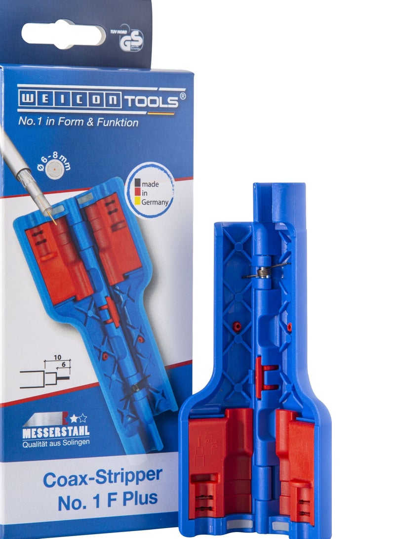 WEICON Coax-Stripper No. 1 F Plus Suitable For F-Screw Connectors - Image 1