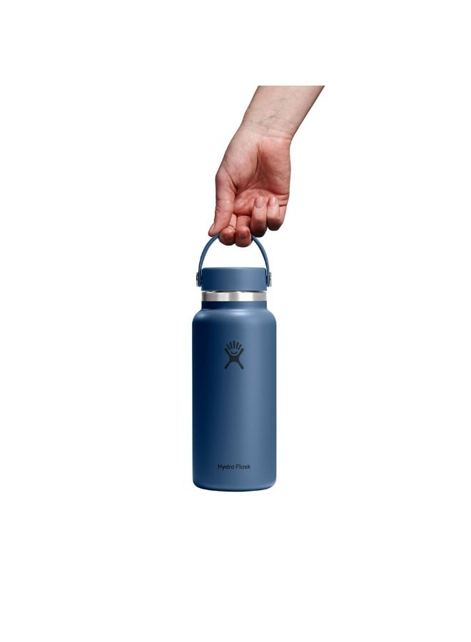 Hydro Flask Wide Mouth Insulated Bottle Harbor Blue, 950ml - Image 3