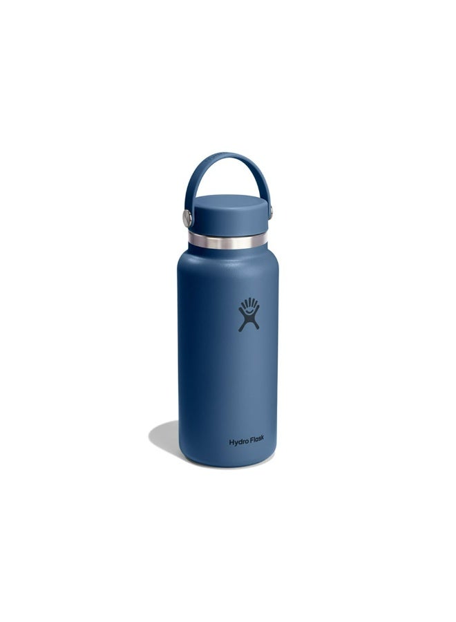 Hydro Flask Wide Mouth Insulated Bottle Harbor Blue, 950ml - Image 2