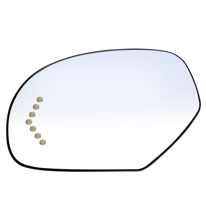 Tootai Driver Side Replacement Mirror Glass compatible with Cadillac GMC vehicles 20072008 Escalade ESV EXT 20072008 Sierra 15002500HD YukonYukon XL 1500 Turn Signal LH 15874992