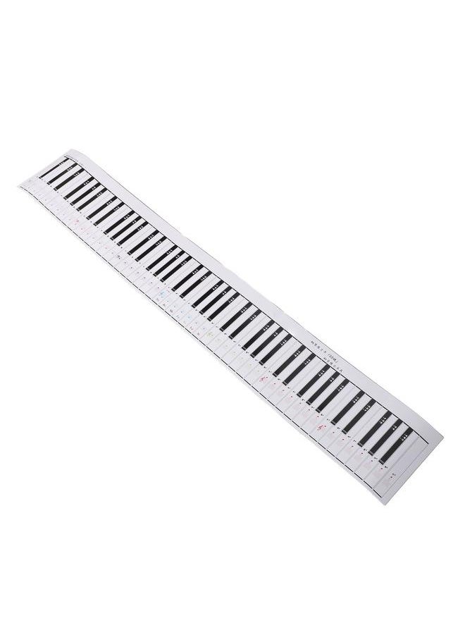 Thoraya 88 Key Piano Keyboard Exercise Note Chart Fingering Practice Label Music Notation Guide Chart for Beginners and Students  - Image 5